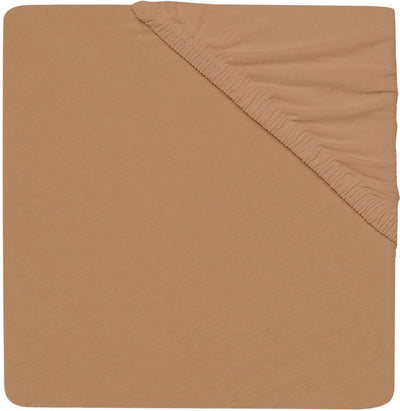 Jollein - drap-housse bébé jersey (biscuit) - coton - drap-housse berceau - 60x120cm