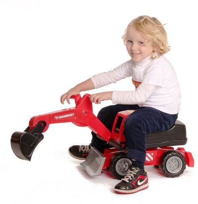 Mammoet Toys Cavallino Mammoet Excavator Ride sur