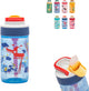 Gourde lagon Kambukka pour enfants 400 ml patrouille de police - avec paille intégrée - gourde pour enfants - gobelet pour l'école