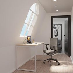 Bureau à domicile paperflow lv12.13.24 mélamine
