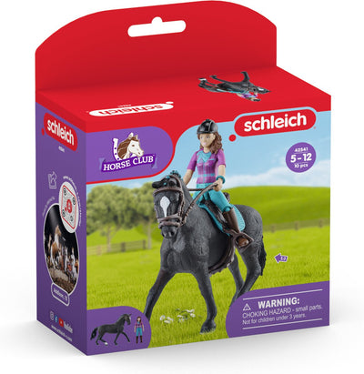 Schleich Horse Club - Ensemble de figurines - Lisa Storm - Jouets pour enfants pour garçons et filles - 5 à 12 ans - 42541