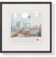 Walther new lifestyle - cadre en plastique - format photo 30x30 cm - noir