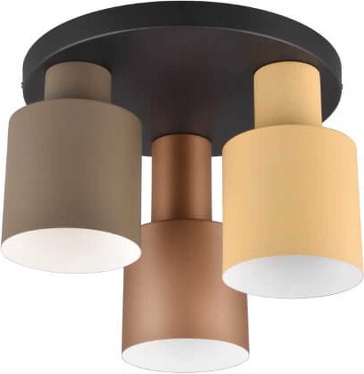 Trio agudo - ceiling lamp - multicolour - excl. 3x e27 4 w - ceiling mounting
