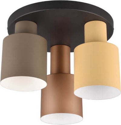 Trio agudo - ceiling lamp - multicolour - excl. 3x e27 4 w - ceiling mounting