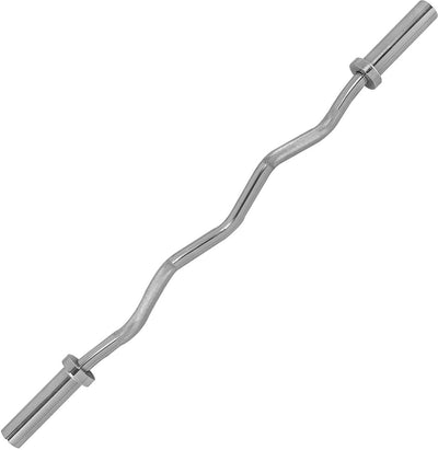 Barre d'haltères olympique Tunturi - curl - ø 50 mm - incl. application de remise en forme gratuite