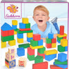 Eichhorn Blocs en bois colorés, 50e.