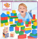Eichhorn Blocs en bois colorés, 50e.