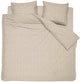 Housse de couette Cendrillon flanelle carre - naturel - 200x220