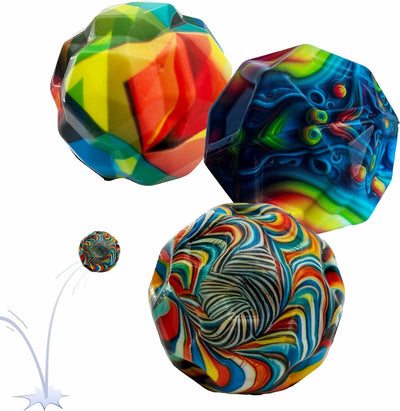 Set de balles rebondissantes Schildkröt – balles à rebond élevé pour les enfants et l'entraînement.