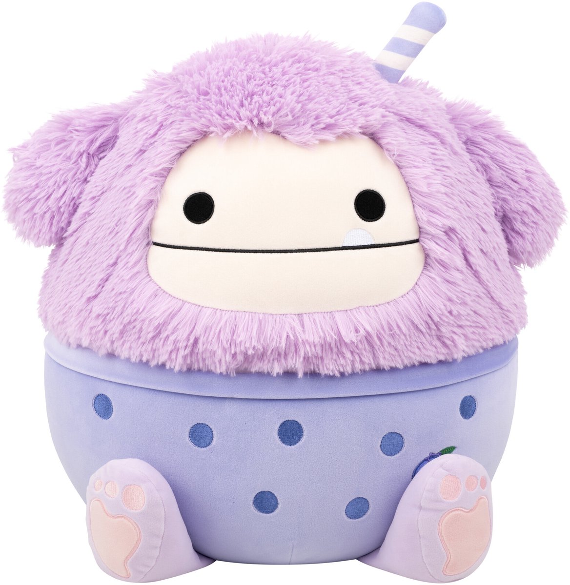 Peluche peluche Jazwares squishmallows - dilka le boba lavande bigfoot - 40cm