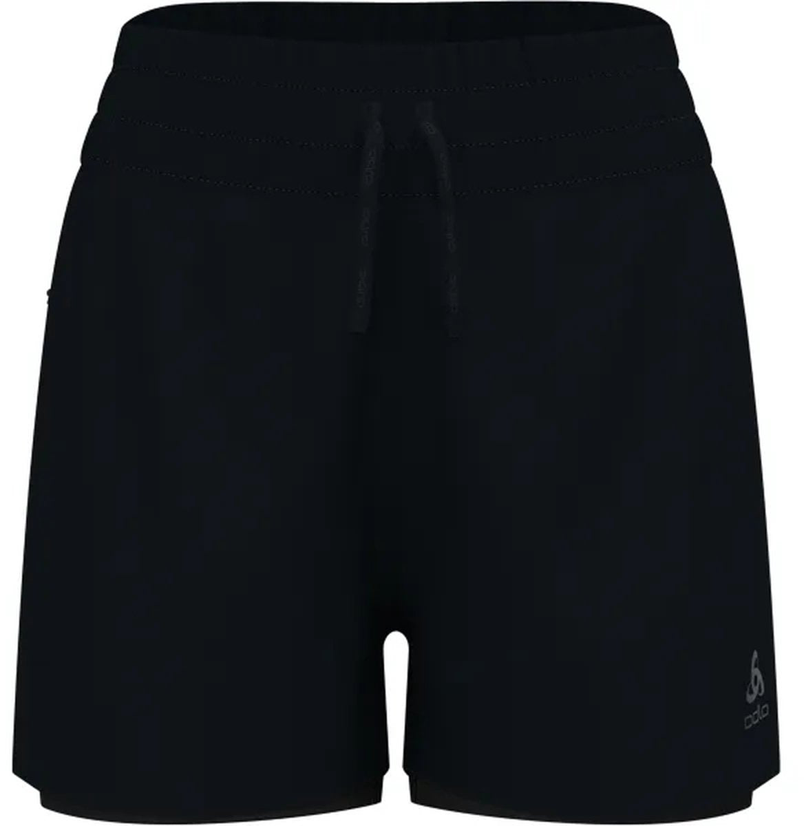 Odlo Zeroweight 3 pouces 2-en-1 short de course 2.0 - femme - noir - m