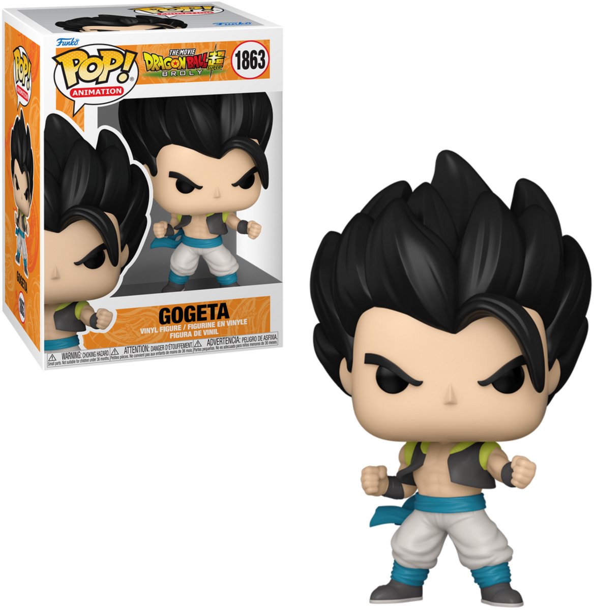 Animation Funko pop : dragon ball super : broly - gogeta pop #1863