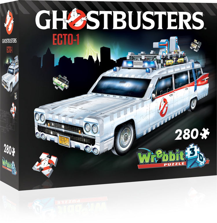 Puzzle 3D Wrebbit - chasseurs de fantômes ecto-1 (280).