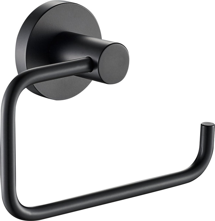 Porte-rouleau papier toilette Plieger Vigo – porte-rouleau papier toilette sans rabat – avec vis – garantie 10 ans – noir mat