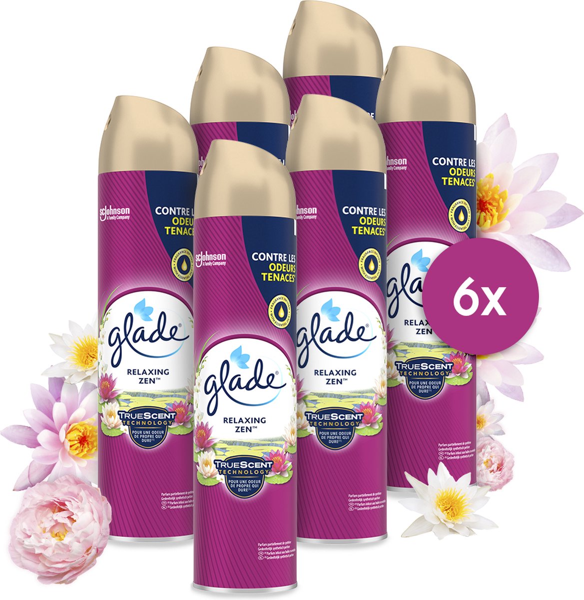 Glade aérosol relaxant zen