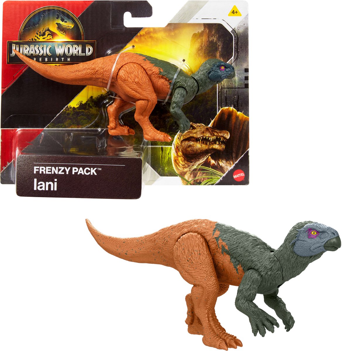 Jurassic World Rebirth Danger Pack Frenzy Pack Figurine Iani multicolore