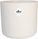 Elho b.for soft round 18 - pot de fleur d'intérieur - 100% plastique recyclé - ø 18,3 x h 16,7 cm - blanc
