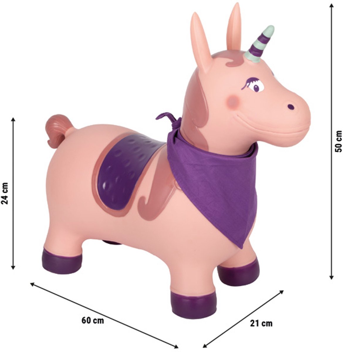 Small foot - licorne gonflable 24cm