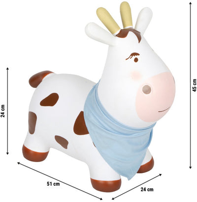 Small foot - vache gonflable 24cm