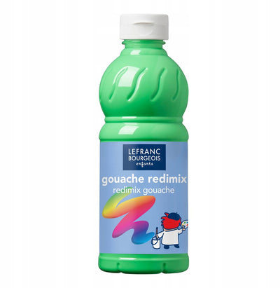 Lefranc bourgeois gouache verte fluo 500ml lefranc bourgeois