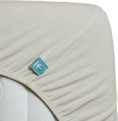 Beddinghouse - jersey - drap-housse surmatelas - 200x220 cm - blanc cassé