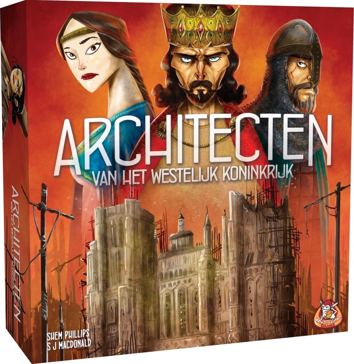 Architectes de jeux de gobelin blancs du royaume occidental