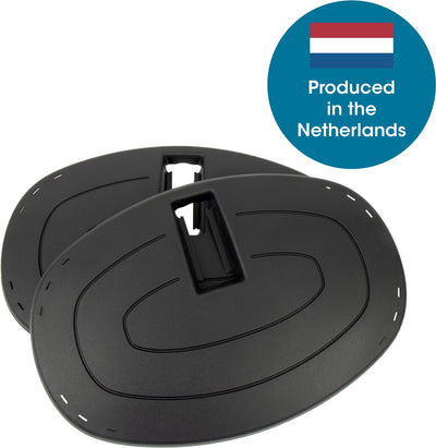 Plaque de protection du pied Qibbel Junior 6+ Black (2e)
