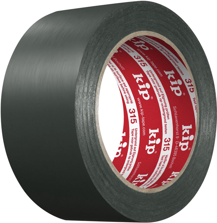 Ruban de masquage PVC Kip 315 - forte adhérence - facile à déchirer - vert - 50 mm