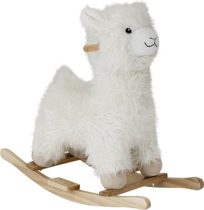 Bloomingville mini bloomingville - jouet à bascule kinto - figurine à bascule jouet - lama