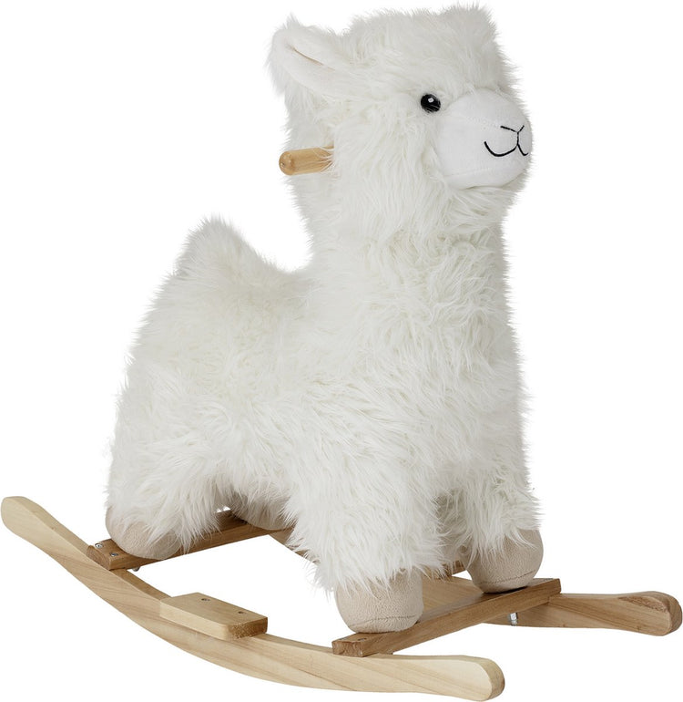 Bloomingville mini bloomingville - jouet à bascule kinto - figurine à bascule jouet - lama