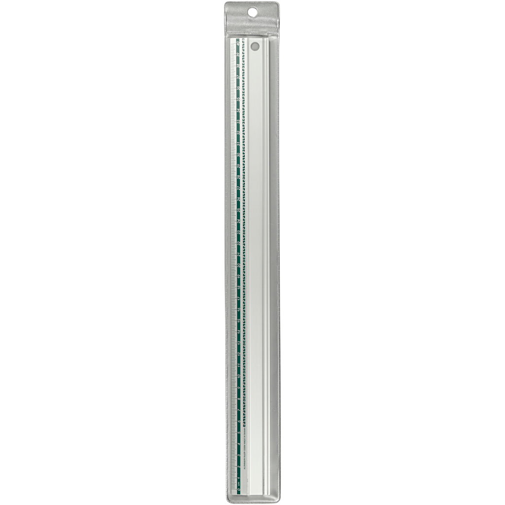 Règle de coupe en métal Creativ company, l: 40 cm, 1 pièce