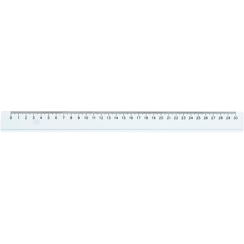 Règle, l: 30 cm, 1 pièce