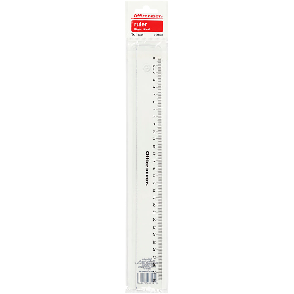 Règle, l: 30 cm, 1 pièce