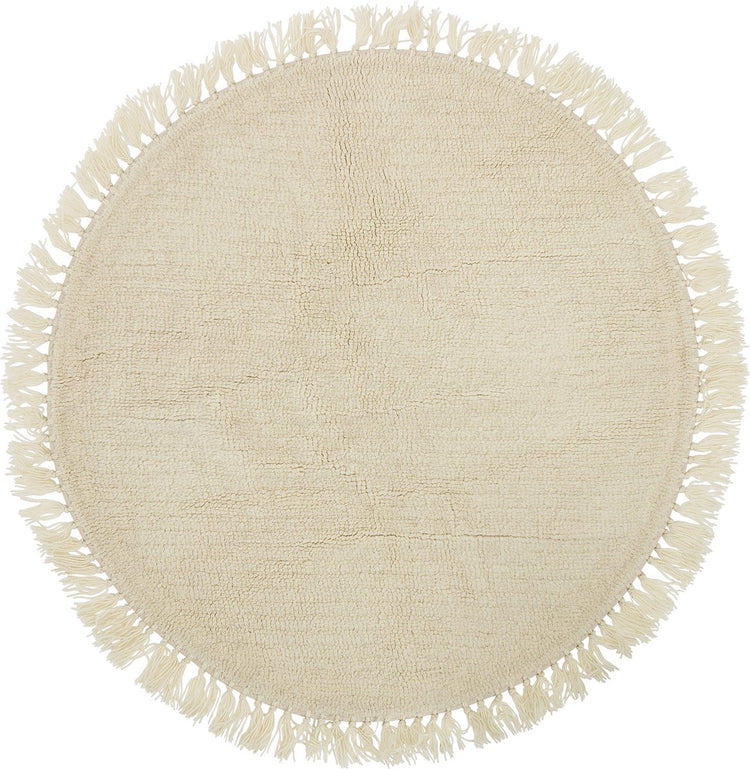 Bloomingville - tapis lenea - beige - laine