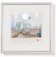 Walther new lifestyle - cadre en plastique - format photo 30x30 cm - argent