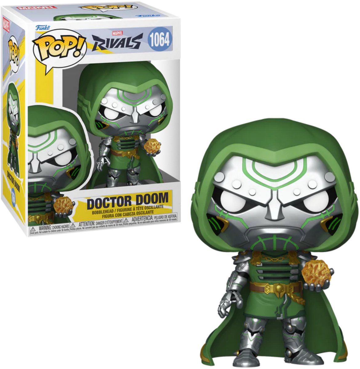 Funko Marvel Rivaux Pop! figurine en vinyle docteur doom 9 cm pop! chiffre