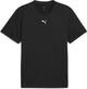 Puma m tad essentials heather cat tee (cf small cat) chemise de sport pour hommes - noir chiné