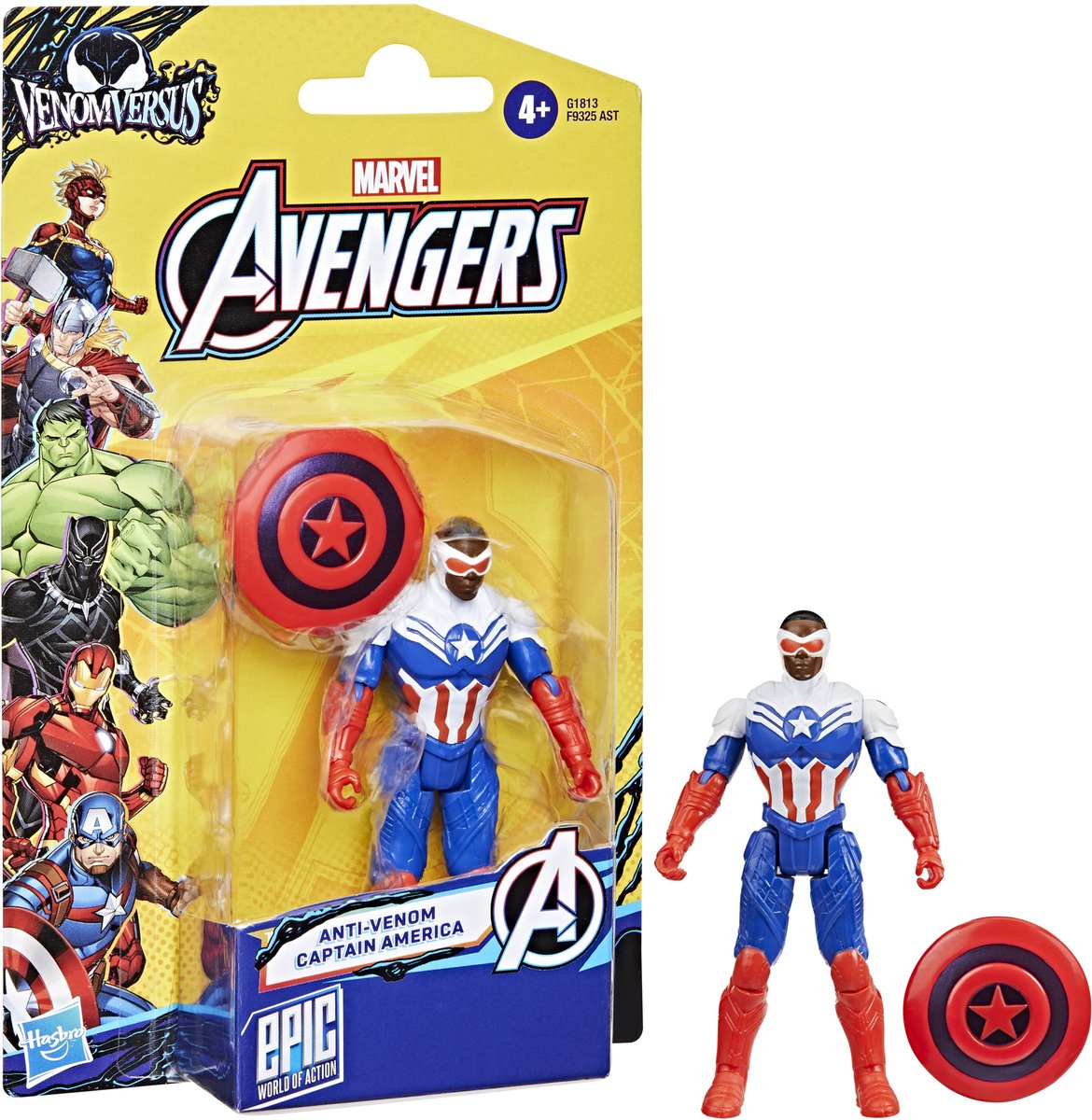 Marvel Avengers 10 cm Figure Venom Captain America