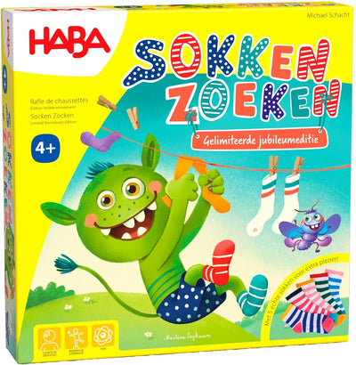Haba | jeu de société chaussettes de jeu recherche édition anniversaire limitée