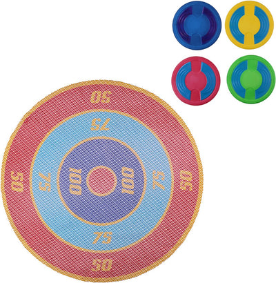 Jeu de cible flottante, 5 parties.
