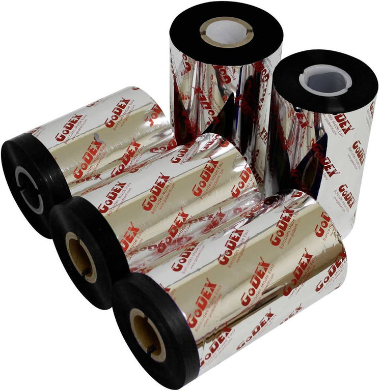 Pack combiné de rubans de couleur Godex 15 pièce(s) gwx 245 245.110.074.4.05
