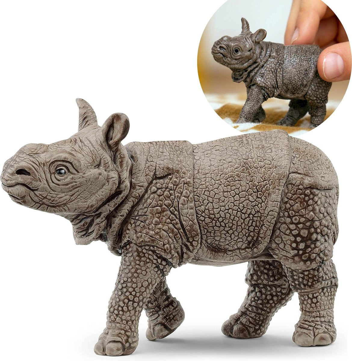 Schleich 14860 Bébé rhinocéros indien