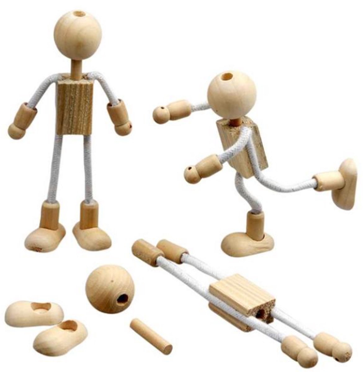 Figurine flexi de la société Creativ, h : 12 cm, 4 sets 1 boîte