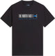 The North Face M Bracket Logo Regular SS Tee Chemise d'extérieur pour hommes - Noir Tnf