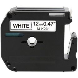 Ruban d'étiquettes rillstab omk231 noir, blanc