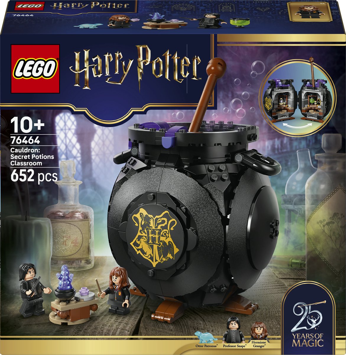Lego Harry Potter tm 76464 chaudron avec salle de classe de potions secrètes