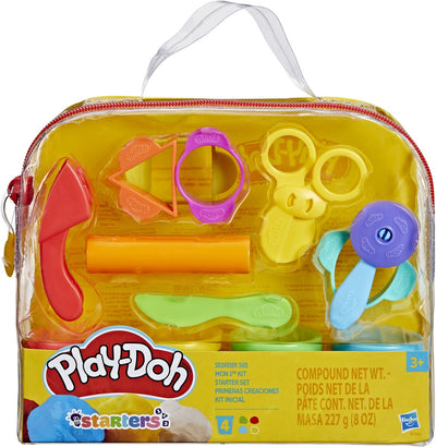 Coffret de démarrage Play-doh - pâte à modeler - comprenant 4 pots d'argile