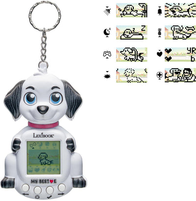 Console chiot Lexibook my best-e® avec écran LCD et attache porte-clés