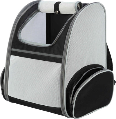 Sac de chien trixie sac à dos chloé gris clair noir