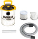 Aspirateur Dewalt dxv15a - 15 litres - 600 watts - acier inoxydable - bouton marche et arrêt étanche